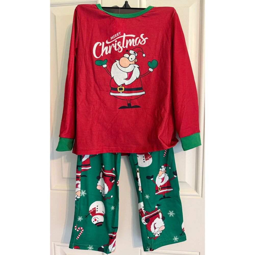 New!! Pat Pat 3 pc sleepwear set, Christmas design, size 4-5 yr old